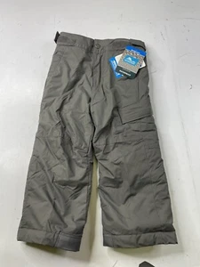 NWT Columbia Ice Slope II Gray Ski Snow Winter Pants Size 3T Toddler Kids - Picture 1 of 8