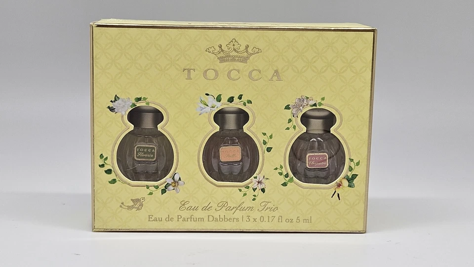 TOCCA Eau de Parfum Trio Dabbers - 3x 0.17oz