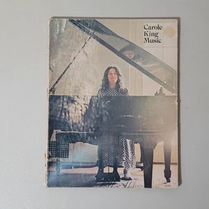 Carole King Music 1971 Piano Vocal Guitar Easy Piano Easy Organ Lyric Pages - Picture 1 of 6
