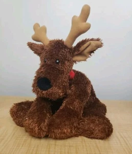Hallmark Cometa el Reno Peluche Marrón con Brillo Peluche Jingle Bell Collar - Imagen 1 de 13
