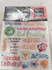 ¡Estamos adoptando! Swatchpack hojas frotar manualidades en papel álbum de recortes imaginación creativa - Imagen 1 de 3