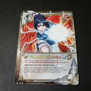 Naruto CCG Sasuke Uchiha Rare Card 426 LP - Picture 1 of 1