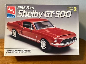 AMT ERTL 1968 Ford Shelby GT-500 1:25 Scale Skill Level-2 Open Box but complete - Bild 1 von 24