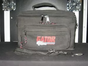 GATOR GM-4 Microphone and Cable Case. Black Carry Bag. - Picture 1 of 2