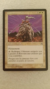 CARTE MTG MAGIC THE GATHERING VF lanciers en-kor 1998 - Picture 1 of 2
