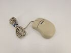 Vintage Kensiko 2-Button Beige Trackball PS/2 Wired Mouse - TESTED AND WORKING