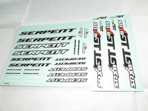 SER600072 SERPENT SRX8 GT R AUTOAUFKLEBER - Bild 1 von 1