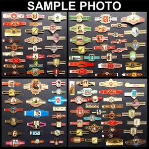 100 ZIGARRENBÄNDER: Worldwide Vintage Random Set Tobacco Label Wrap World Band Lot - Bild 1 von 4
