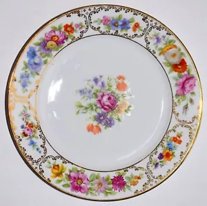 Rosenthal "The Dresden" 8" Salatteller Floral Selb-Bayern Kostenloser Versand - Bild 1 von 4