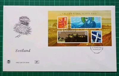 2006 Celebrating Scotland FDC To the Memory of St Andrew and Scotland yet! Fife - Image 1 of 3