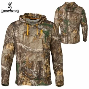 Browning L/S Hipster Hooded RTX Tee Men's Size Medium - Picture 1 of 1