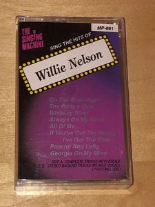 The Singing Machine Cassette Tape 1990 Sing Hits Of Willie Nelson MP-861 Karaoke - Picture 1 of 7