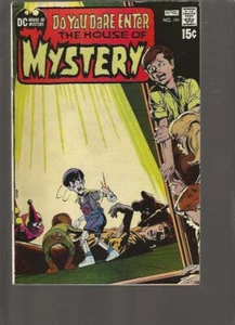 HOUSE OF MYSTERY 191 - FN+ 6.5 - WRIGHTSON ART - 1951 SERIES - DC HORROR SERIES - Picture 1 of 2