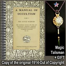 antique book occult magic rare esoteric manuscript occultism witchcraft manual 1