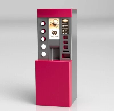 3d Printed 1/24 Scale Service Station Coffee Machine x1, For Scale Model Diorama - Image 1 of 4