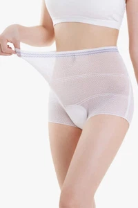 SHAPEE 5pcs Postpartum Mesh Panties High Elastic Band Reusable Soft Comfortable - Picture 1 of 3