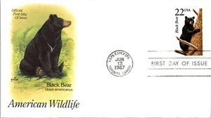 FDC 1987 SC #2335a Artcraft Cachet, Black Bear - Toronto - Single - F77545 - Picture 1 of 2