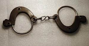 Vintage 50s Metal Handcuffs for Children Small Wrists Play Fun Pretend - Picture 1 of 7