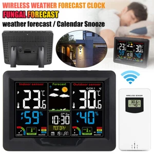 Weather Station with Outdoor Sensor Wireless, Digital Home Weather Temperature - Picture 1 of 14