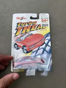 Maisto Turbo Tread BMW 850i Die-cast Car Maroon Opened D25 - Picture 1 of 2