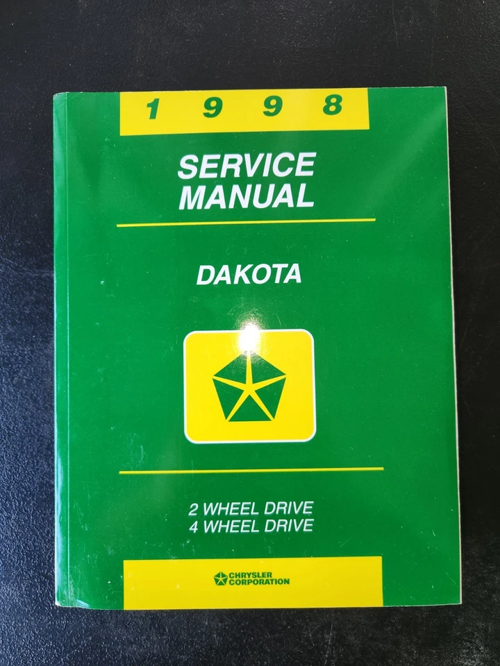Dodge Dakota 1998 camioneta pickup manual de servicio de taller Foto 1 de 1