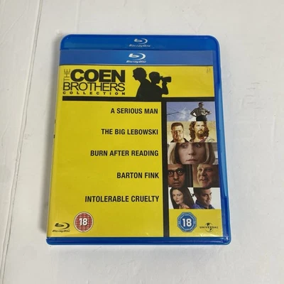 The Coen Brothers Collection Blu-ray UK Import 5-Film Set Region Free Rare - Image 1 of 4