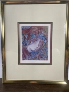 Barbara Atwood Vintage Lithograph "Tara ", SIGNED/NUMBERED Framed Impression - Picture 1 of 6