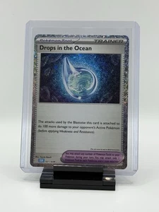 Drops in the Ocean 021/034 Trading Card Game Classic Holo - Picture 1 of 2