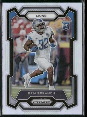 2023 Panini Prizm #328 Brian Branch Silver - Image 1 of 2