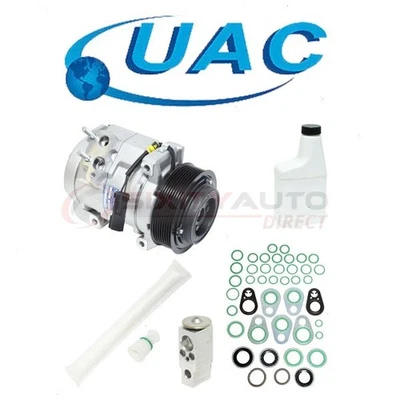 UAC AC Compressor & Component Kit for 2011 Ram 3500 6.7L L6 - Heating Air zt Foto 1 de 4
