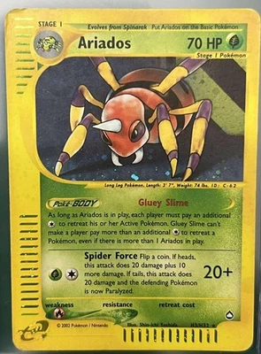 Ariados H03/H32 Aquapolis Holo - Image 1 of 2