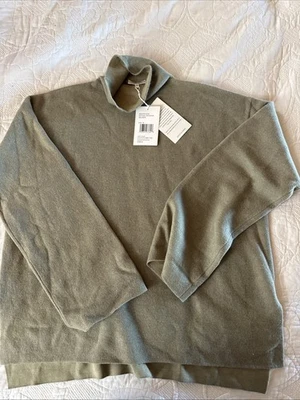 Nuevo con etiquetas Suéter Lafayette Pistacho Para Mujer Talla M Mezcla Cachemira/Seda Foto 1 de 4