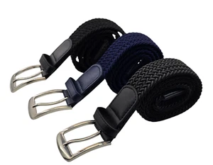 Cintura uomo elasticizzata comoda vestibilità tessuto intrecciato forte vegan friendly - Foto 1 di 184
