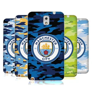 MAN CITY FC BADGE CAMOU SOFT GEL CASE FOR SAMSUNG PHONES 2 - Picture 1 of 17