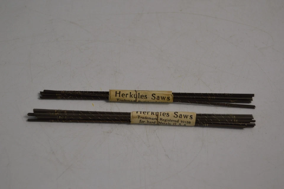 200 Hojas de Sierra Hércules Etiqueta Blanca 3/0 Joyeros Lapidario Joyería Herramientas de Reparación Foto 1 de 4