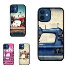 For Apple iPhone 14 15 Pro XS Max Plus old fashion sewing machine Hard Case
