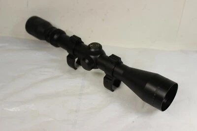 SIMMONS 8POINT 8PTR3940 3-9x40mm BLACK RIFLE SCOPE 1in TUBE w/ DOVETAIL RINGS - Image 1 of 4