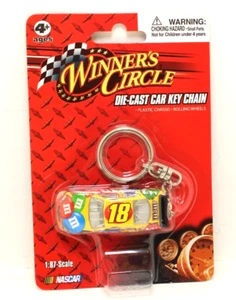 Kyle Busch #18 M&M's Winners Circle Die-Cast Car Keychain New and Sealed - Picture 1 of 4