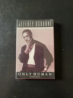 Sealed Jeffrey Osborne Only Human Cassette Single 1990 - Image 1 of 4
