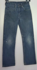 LEVIS 514 SLIM FIT LOW RISE FLARE JEANS Size 12 Slim / 24 x 27- Preowned - Picture 1 of 5