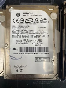 OEM Original APPLE Laptop HARD DRIVES - Picture 1 of 5