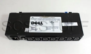 Dell AP6015/DELL6015 PDU 100-240VAC 12A 8xC13-C14 Power Cables 0U/1U J541N/0T834 - Picture 1 of 4