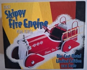 Die Cast Xonex Skippy Fire Engine Pedal Vehicle - 1:12 Scale, Ltd Edition, 1998 - Picture 1 of 3