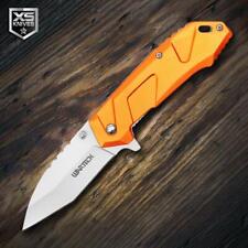 8" Fantasy Spring Assisted Open Folding Tactical Survival Pocket Knife Orange