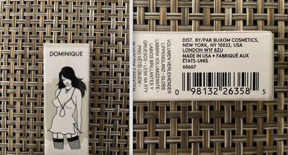 Buxom Full on Lip Polish Dominique .07 Oz Travel Size