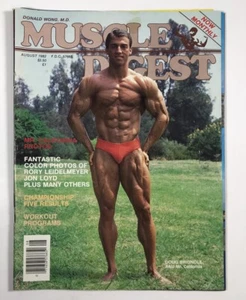 Muscle Digest August 1982 Bodybuilding Magazine-Roy Leidelmeyer Poster Cntfold - Imagen 1 de 3