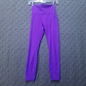 Lululemon 4 Swift Speed Jegging High-Rise Donna Viola Corsa Atletica - Foto 1 di 12