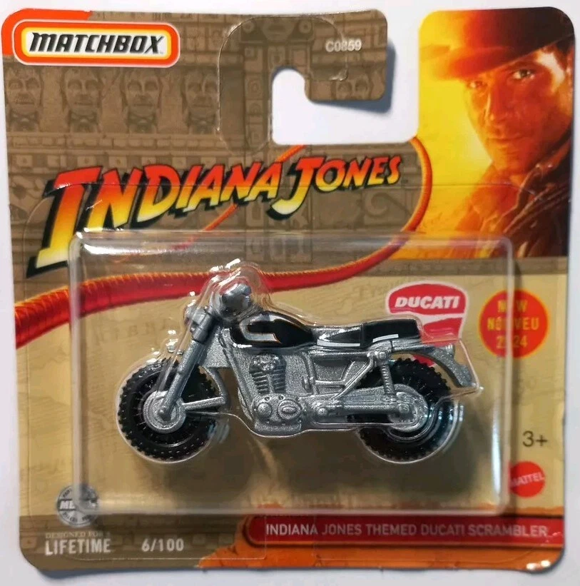 Matchbox - Ducati Scrambler - OVP - 2024 - Indiana Jones - Bild 1 von 1