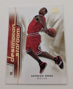 2008-09 SP Authentic Destination Stardom #DS-1 Derrick Rose RC Chicago Bulls