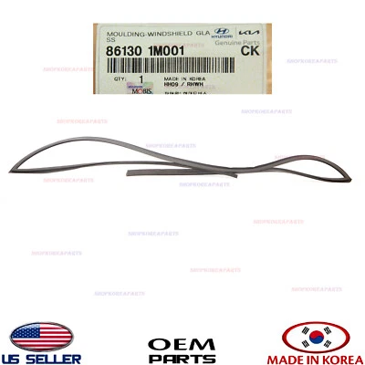 Moldura de moldura de pilar de parabrisas genuina ⭐OEM⭐ KIA FORTE 2010-2013 861301M001 Foto 1 de 3